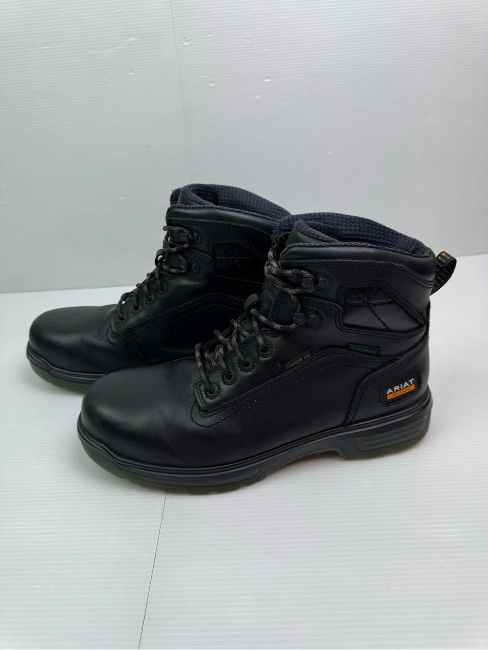 Ariat Work Boots Men’s 10.5D Waterproof Composite Toe ASTM F2413-18 M/I/C EH Bla